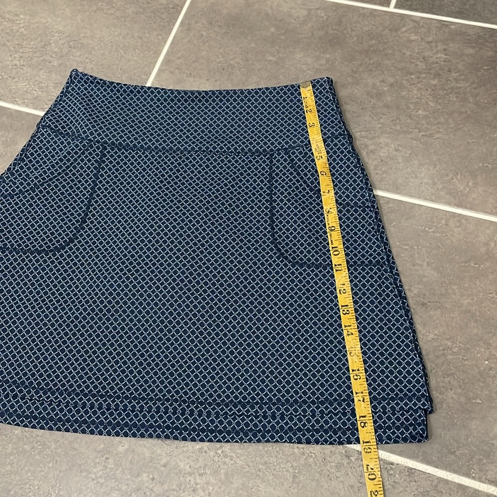 Peter Millar Blue Patterned Skort - image 4